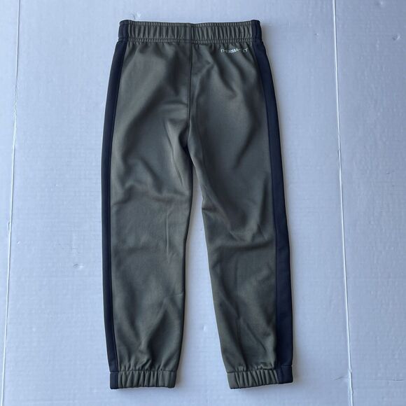 Nike Therma Fit 2Pc Track Suit Hoodie Jacket & Pants Set Boys Size 6 Cargo Khaki - Picture 5 of 9